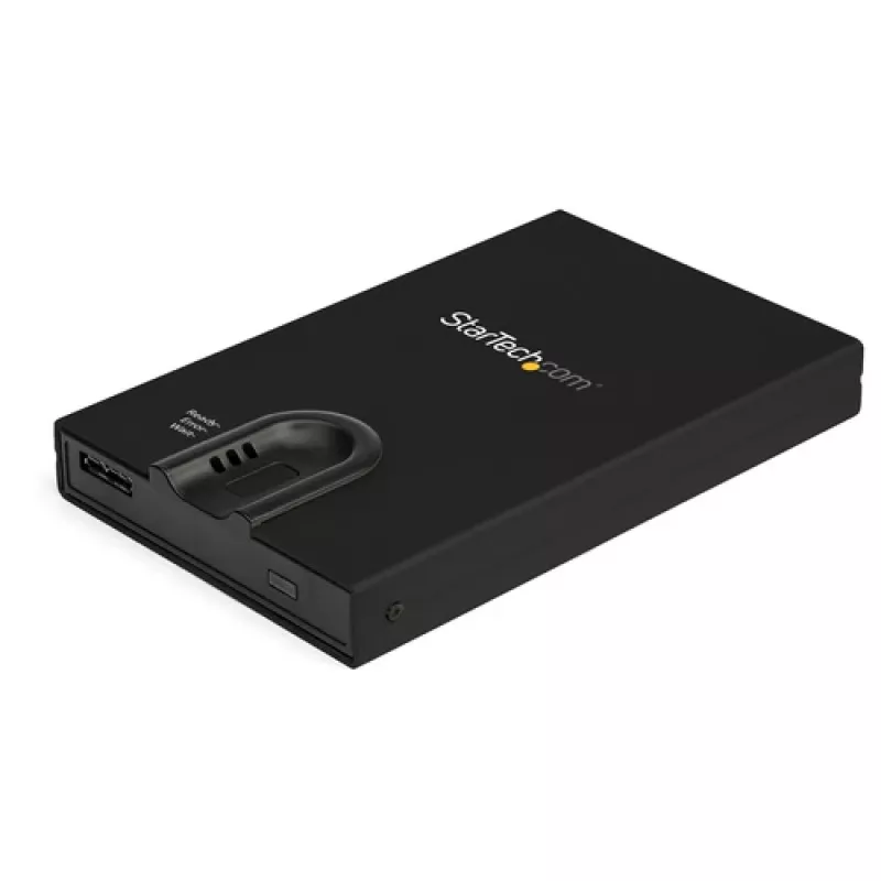 StarTech.com S251BMU3FP ārējais cietā diska korpuss (šifrēts, piekļuve ar pirkstu nospiedumu, USB 3.0, 2,5 inch SATA)