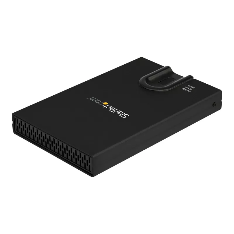 StarTech.com S251BMU3FP ārējais cietā diska korpuss (šifrēts, piekļuve ar pirkstu nospiedumu, USB 3.0, 2,5 inch SATA)