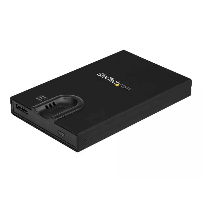 StarTech.com S251BMU3FP ārējais cietā diska korpuss (šifrēts, piekļuve ar pirkstu nospiedumu, USB 3.0, 2,5 inch SATA)