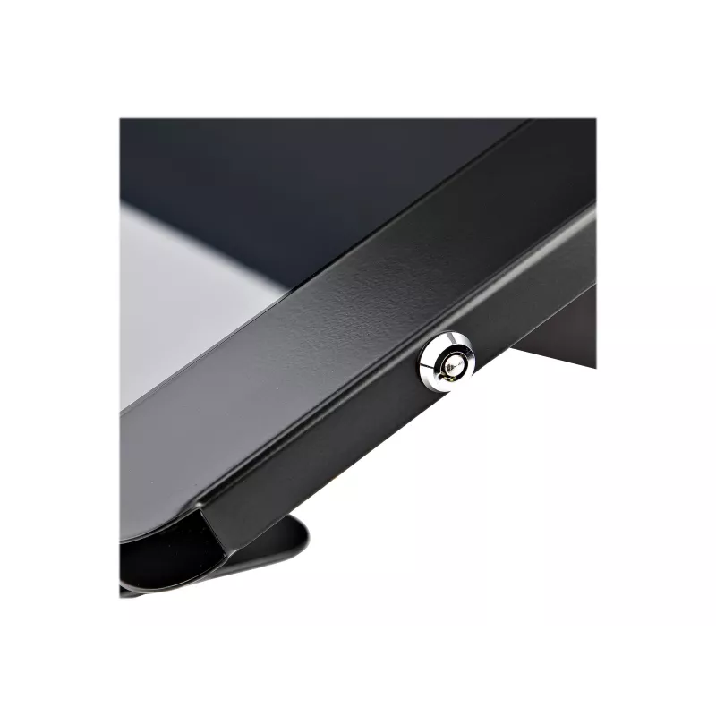 StarTech.com Secure Tablet Stand – Pretzādzību universāls planšetdatora turētājs planšetdatoriem līdz 10,5 collām, bloķējams galda K-Slot, VESA stiprinājums, sienas stiprinājums – drošības POS planšetdatora statīvs (SECTBLTPOS2)