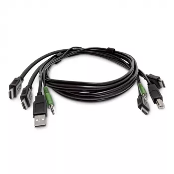 StarTech.com TAA atbilstošs ātrgaitas HDMI kabelis ar Ethernet 1m melns