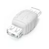 StarTech.com USB A dzimuma mainītājs - Sieviešu/Sieviešu USB adapteris - USB (Balts)