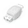StarTech.com USB A dzimuma mainītājs - Sieviešu/Sieviešu USB adapteris - USB (Balts)