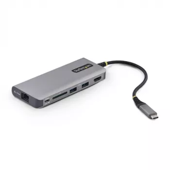 StarTech.com USB-C daudzportu centrmezgls ar 2x DisplayPort, HDMI, 100W PD, 140W kopējā jauda