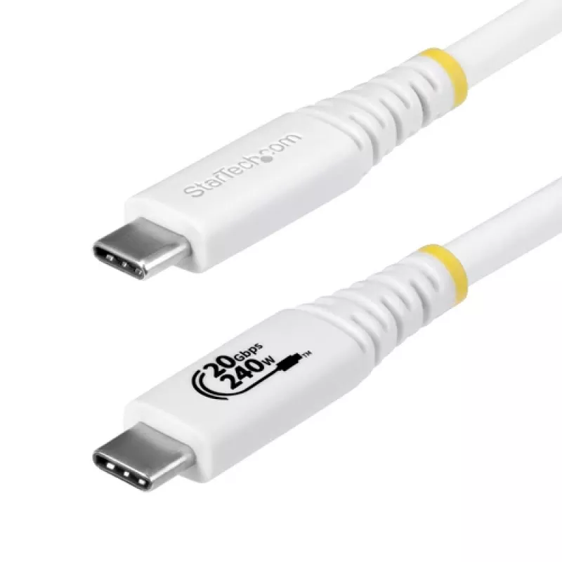 StarTech.com USB-C uz USB-C kabelis - USB 3.2 Gen 2 (10 Gbps) - 2m - Melns