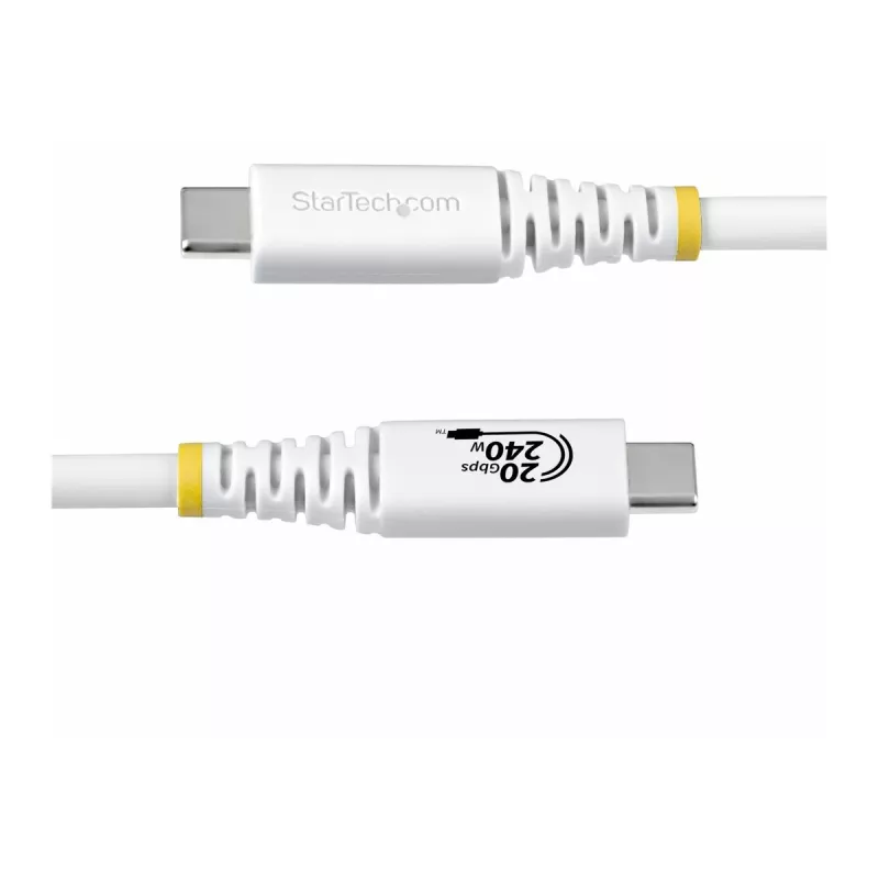 StarTech.com USB-C uz USB-C kabelis - USB 3.2 Gen 2 (10 Gbps) - 2m - Melns
