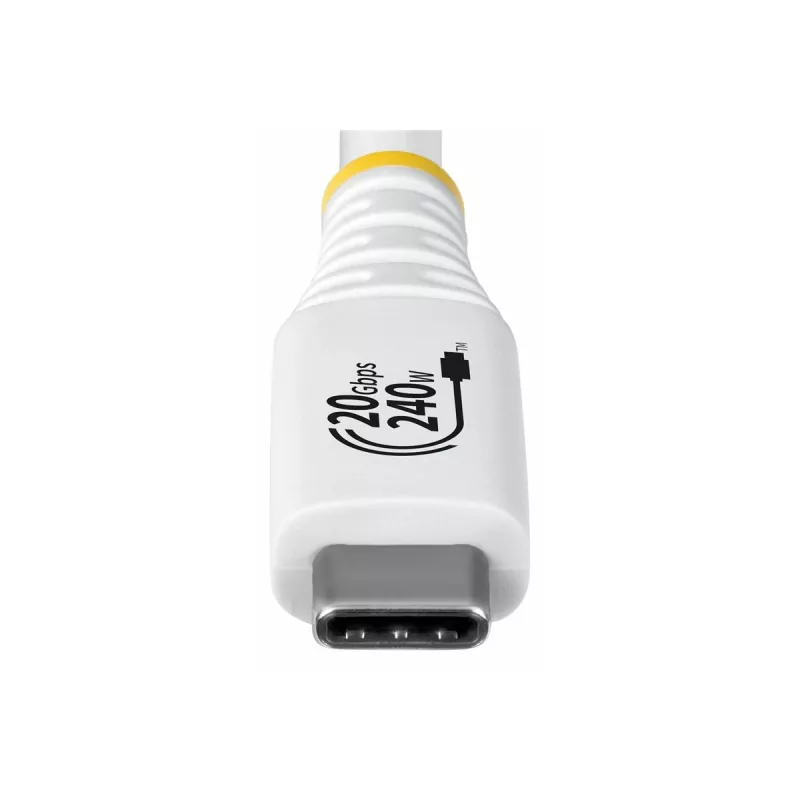 StarTech.com USB-C uz USB-C kabelis - USB 3.2 Gen 2 (10 Gbps) - 2m - Melns