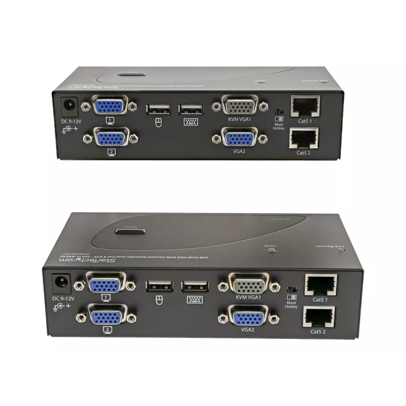 StarTech.com USB Dual VGA KVM pagarinātājs līdz 300m (Cat5/6)