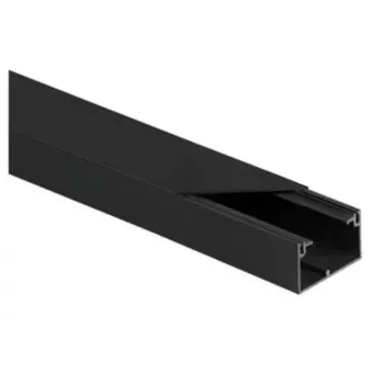 STASIŃSKI CLS 40x25 Elektroinstalācijas kanālu komplekts melns 2m (10 gab. iepakojumā)