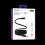 STATIK MagStack Pro magnētiskais kabelis USB-C uz USB-C 1m Melns