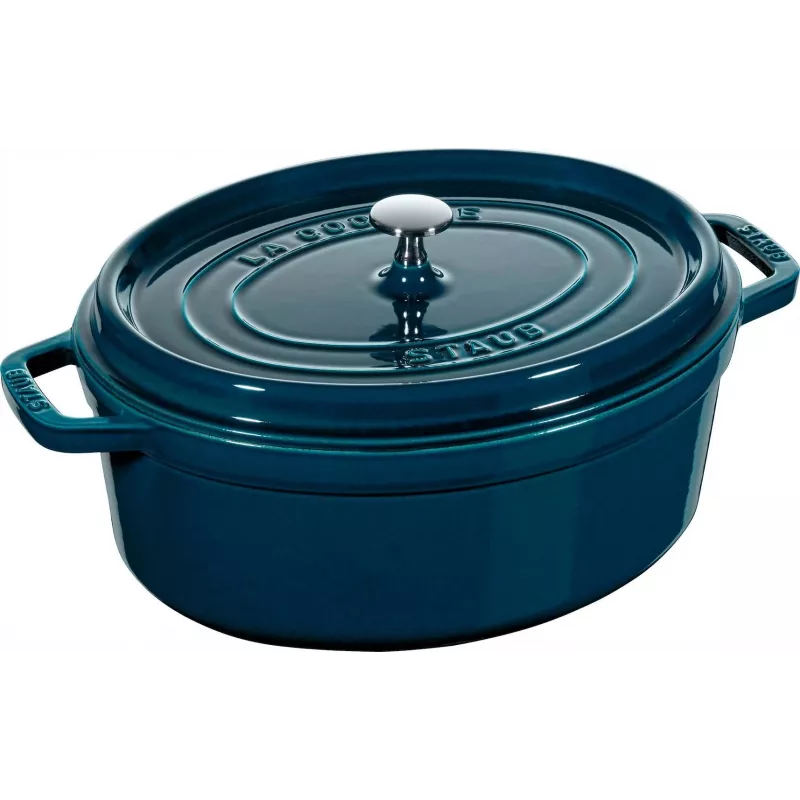 STAUB LA COCOTTE Ovāls čuguna katls 6,7 L, La Mer