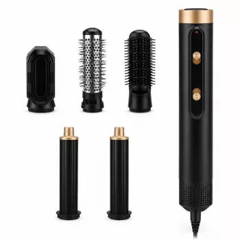 StayBeauty by Extralink M-17934 5-in-1 karstā gaisa matu veidotājs ar jonu tehnoloģiju, 1000W, 5 uzgaļi, regulējama temperatūra un ātrums
