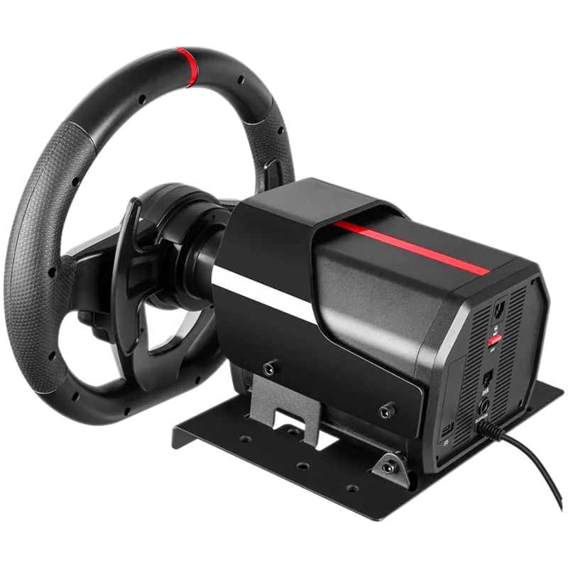 Stūres rats SVEN GC-W1000 ar pedāļiem, pārnesumkārbu, spēka atgriezenisko saiti, D-Pad, 17 pogām, Xbox One/PS4/PC/X-D-Inpu
