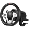 Stūres rats SVEN GC-W1000 ar pedāļiem, pārnesumkārbu, spēka atgriezenisko saiti, D-Pad, 17 pogām, Xbox One/PS4/PC/X-D-Inpu