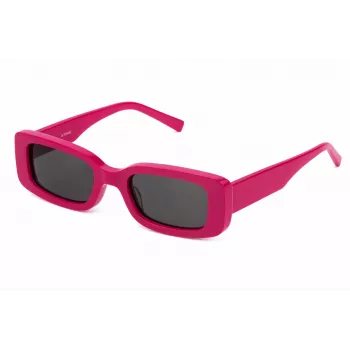 STING SST441-5102GF Unisex saulesbrilles - Melns rāmis, pelēkas lēcas, UV400, 51 mm