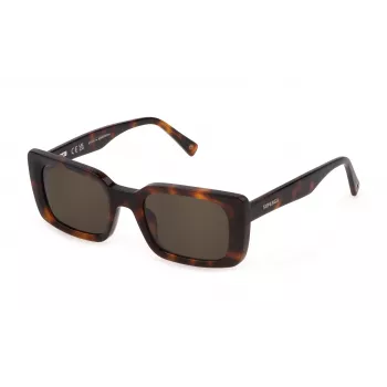 STING SST477-5109JC Unisex saulesbrilles, acetāta rāmis, polikarbonāta lēcas, UV400, 51/21/140 mm