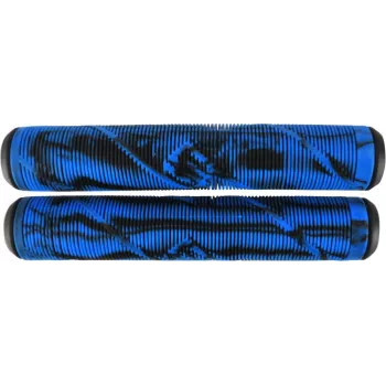 Striker Pro Scooter Grips MultiColor - 160mm, 22.2mm, TPR Gumija, Bez Atloka, Ar Rokturu Galiem