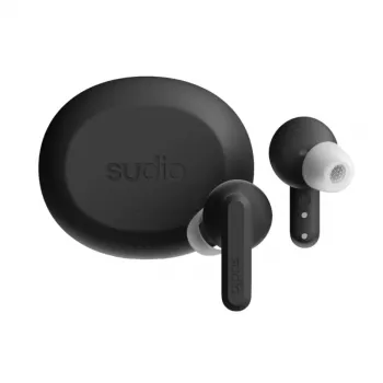 Sudio A3 Pro bezvadu austiņas, Bluetooth 5.4, Cloudy Black
