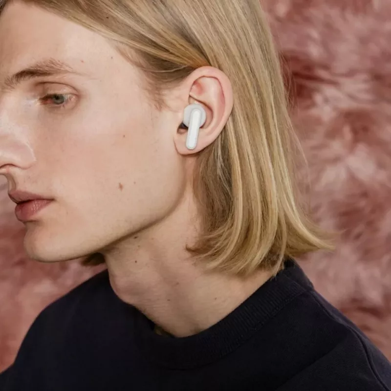 Sudio A3 Pro bezvadu austiņas, Bluetooth 5.4, Fog White