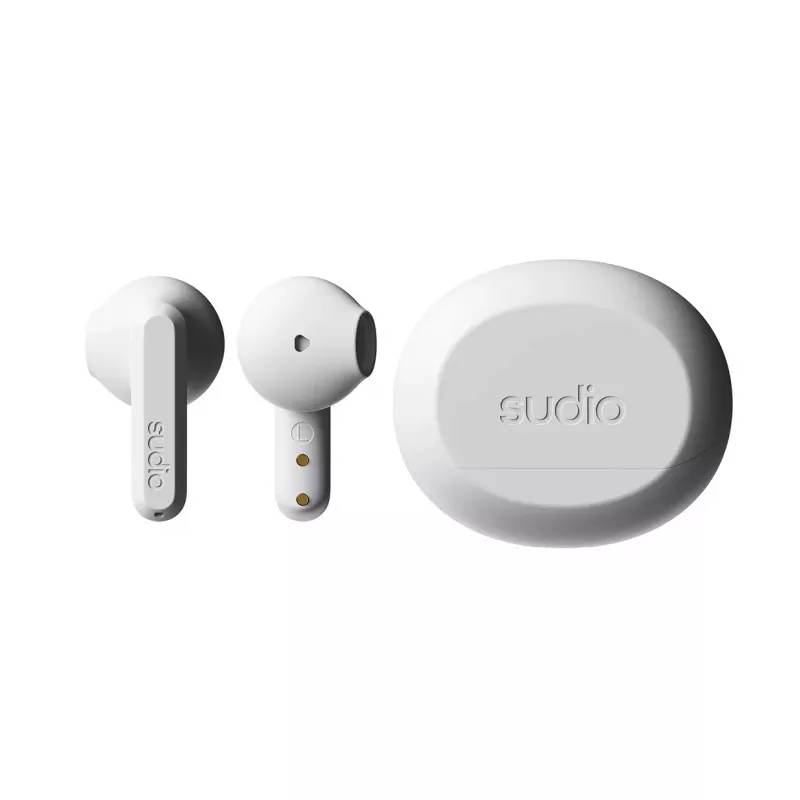 Sudio A3 bezvadu austiņas, Bluetooth 5.4, White