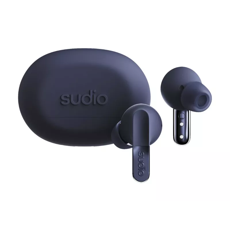 Sudio N3 Pro bezvadu austiņas, Bluetooth 5.4, Midnight Navy
