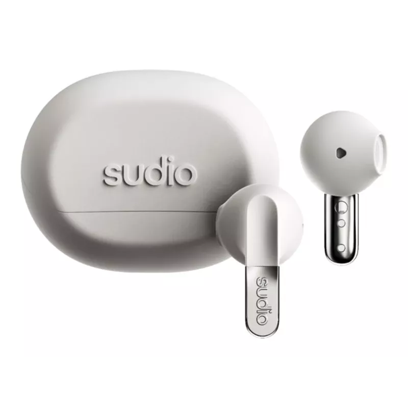 Sudio N3 bezvadu austiņas, Bluetooth 5.4, Milky White