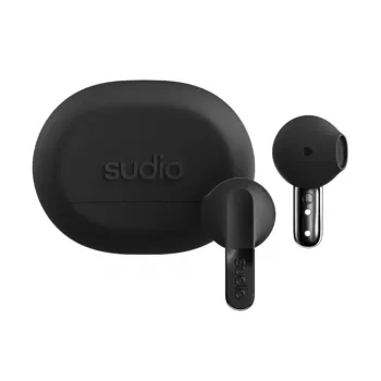 Sudio N3 bezvadu austiņas, Bluetooth 5.4, Onyx Black