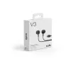 Sudio V3 bezvadu austiņas ar mikrofonu, USB-C uzlāde, Dusty Black