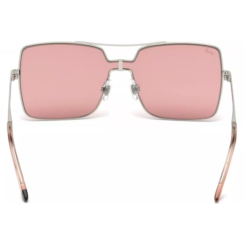 Sunglasses WEB EYEWEAR Woman WE0201-16U Cat Eye Havana Acetate Brown Lens 100% UV400