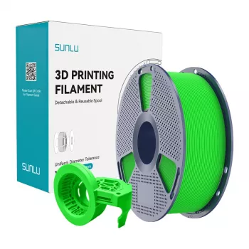 SUNLU PETG ātrgaitas matēts pavediens 1,75 mm zaļš 1 kg