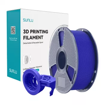 SUNLU PETG ātrdrukas matēts pavediens zils 1,75 mm 1 kg FDM 3D printeriem