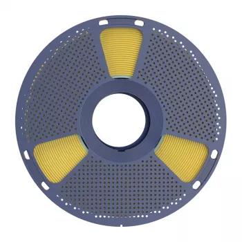 SUNLU PLA+ ātrgaitas 3D printera pavediens, dzeltens, 1,75 mm, 1 kg