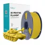 SUNLU PLA+ ātrgaitas 3D printera pavediens, dzeltens, 1,75 mm, 1 kg