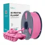 SUNLU PLA+ High-Speed Rozā 3D Printera Pavediens 1.75mm 1kg