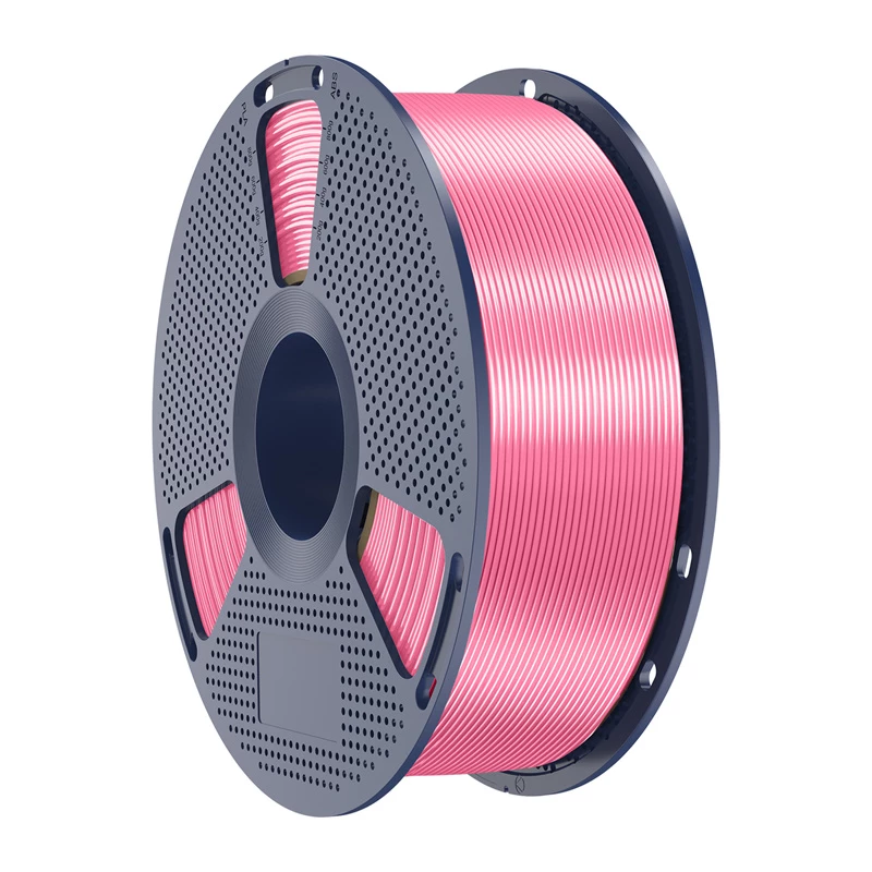 Sunlu PLA+ Silk Pavediens 1.75mm Rozā 1kg – High Gloss Silk Finish FDM 3D Printeriem