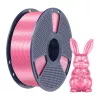 Sunlu PLA+ Silk Pavediens 1.75mm Rozā 1kg – High Gloss Silk Finish FDM 3D Printeriem