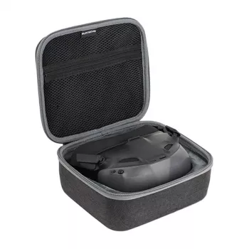 Sunnylife B937 EVA cietais briļļu futrālis DJI FPV Goggles V2, Goggles 2 un Integra (pelēks/melns)