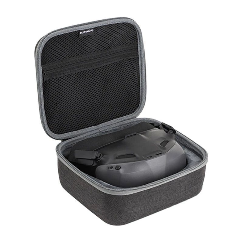 Sunnylife B937 EVA cietais briļļu futrālis DJI FPV Goggles V2, Goggles 2 un Integra (pelēks/melns)