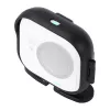 Sunnylife montāžas rāmja adapteris Insta360 GO Ultra – melns ABS, 1/4 inch vītne un aukstā kurpe