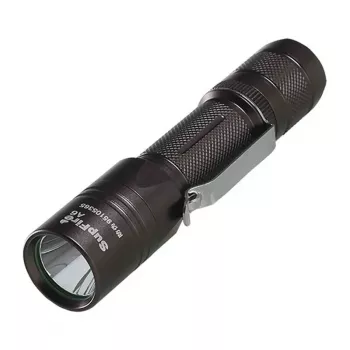 SUPERFIRE A6 Lukturis - 1200 lūmenu P50 LED, 280m staru kūlis, USB uzlādējams, tālummaiņa, IP44