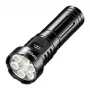 Superfire L24 USB-C uzlādējams LED lukturis, 2500 lūmenu, 500 m staru kūlis, IP44, melns