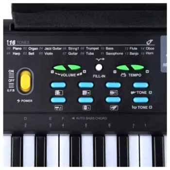 SUPRIMO 605 UFB 61 taustiņu tastatūra ar mikrofonu bērniem