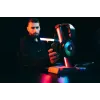 SureFire VINSON N2 RGB spēļu austiņu statīvs ar 2 portu USB centrmezglu un 3.5mm audio caurlaidi