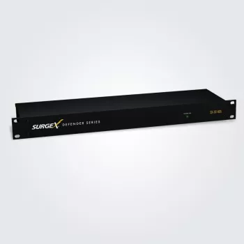 SURGEX Defender Power Protection – Advanced Series Mode pārsprieguma novēršanas ierīce, 20A, 2x NEMA 5-20R, piestiprināms pie sienas/statīva