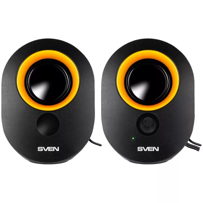 SVEN 2.0 Speaker System 316, 5W, Black