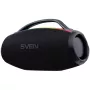 SVEN PS-399 portatīvais Bluetooth skaļrunis 100W RMS ar Auracast, TWS, IPx5, USB, melns