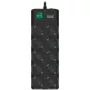 SVEN SF-10E-16 Pārsprieguma aizsargs, 10 kontaktligzdas, 16A, 3.6kW, 1.8m, Melns