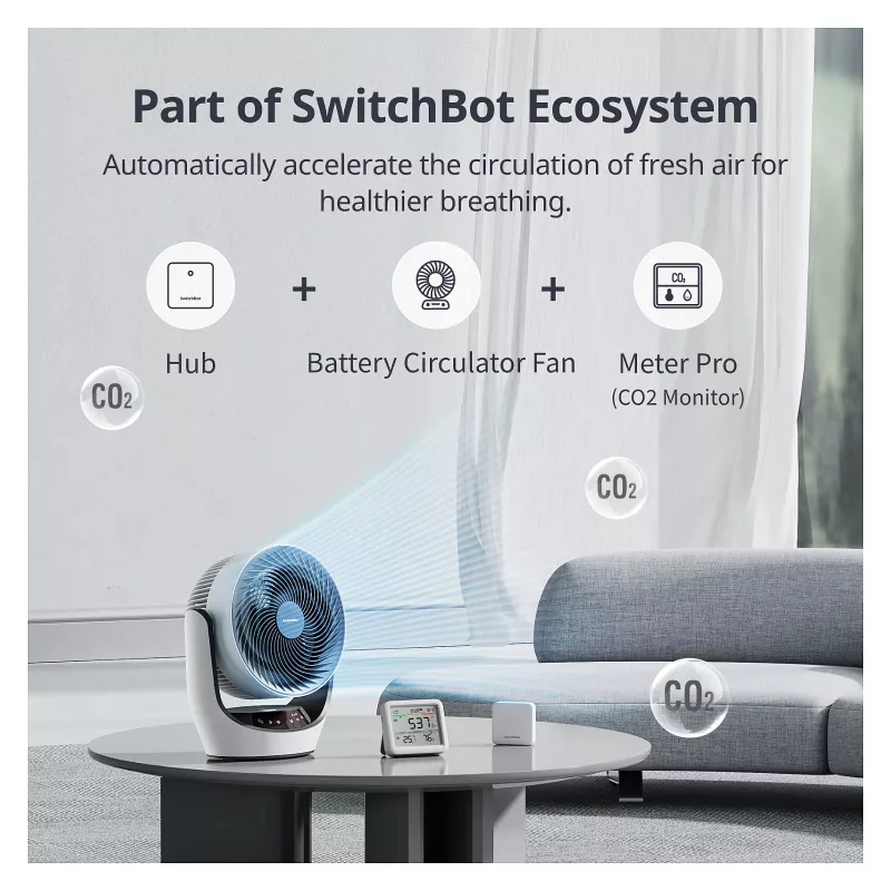 SwitchBot Meter Pro CO2 - Viedā laikstacija