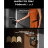 SwitchBot Smart Lock Pro komplekts ar Hub Mini Matter, Keypad Touch un NFC karti - balts