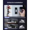 Switchbot SWB VDB-M-SW - WiFi video durvju zvans ar 4.3 inch krāsu displeju (Balts/Sudrabs)